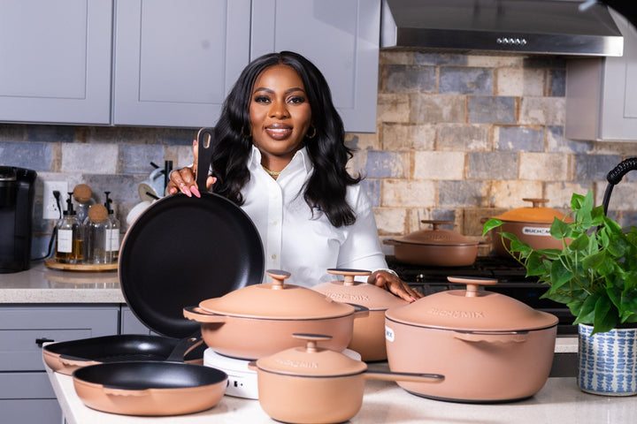 11-pieces Premium Enamel cast Iron Cookware - Buchymix UK