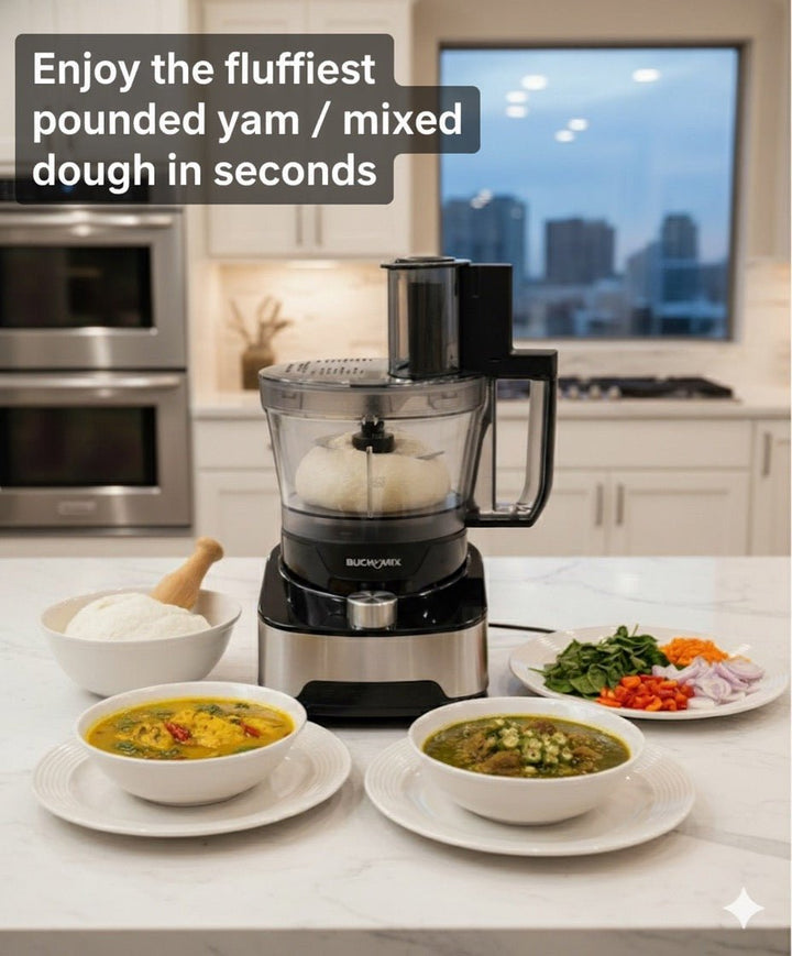 14 Cup All in 1 Pro Food Pocessor With Unbreakable BPA Free Bowl - 2025 UPGRADE - Buchymix UK