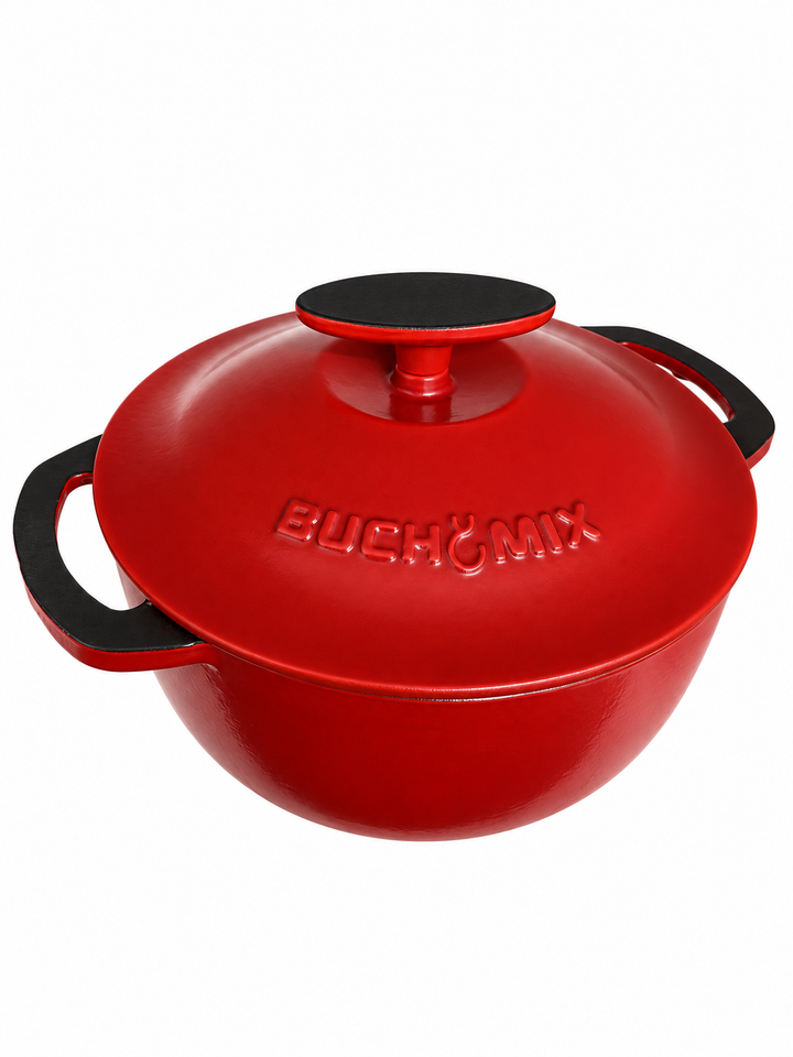 Full Set of 22-Piece Premium Enameled Cast Iron Cookware