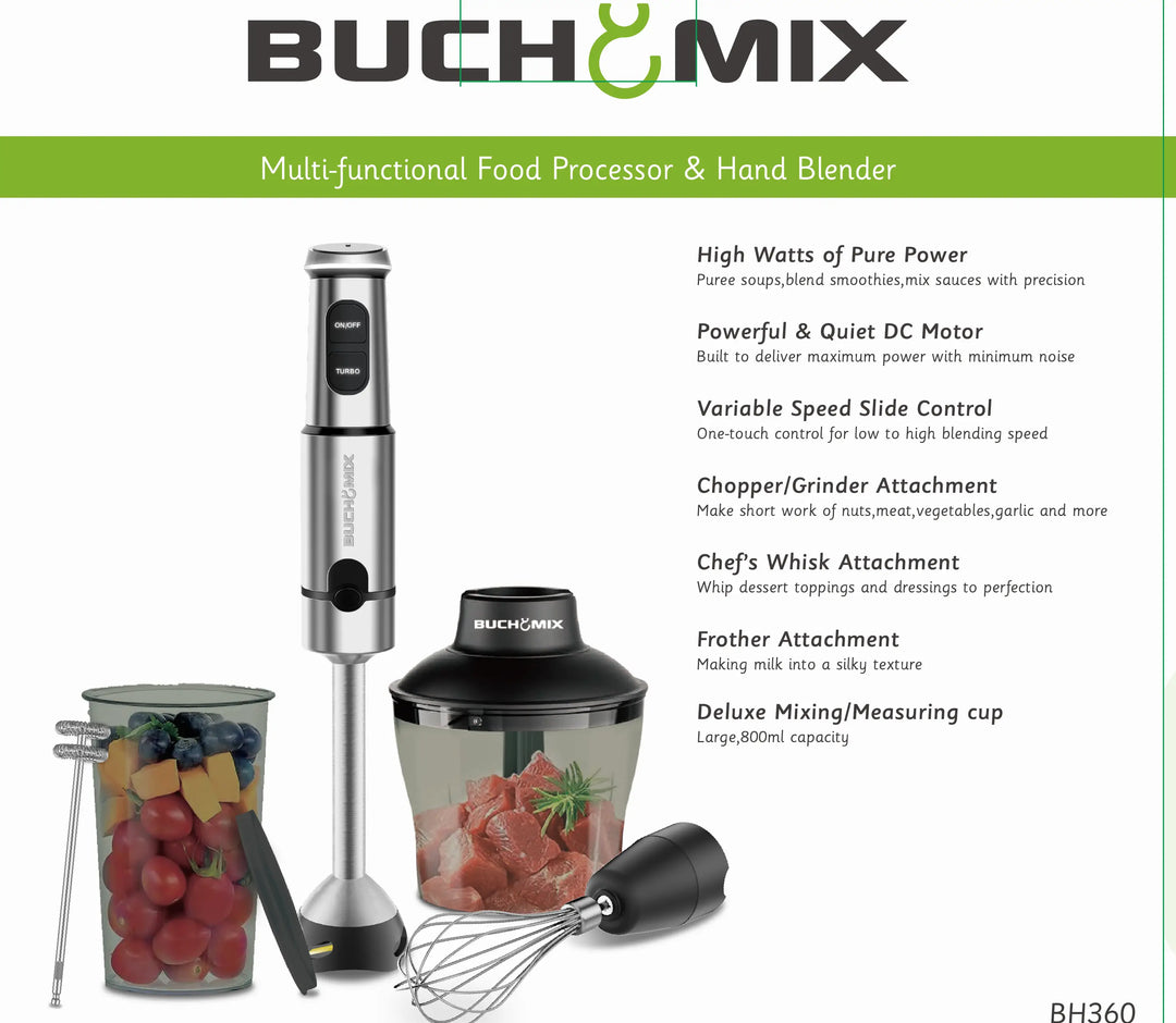 Multi function Food Chopper With Turbo Stick Immersion blender