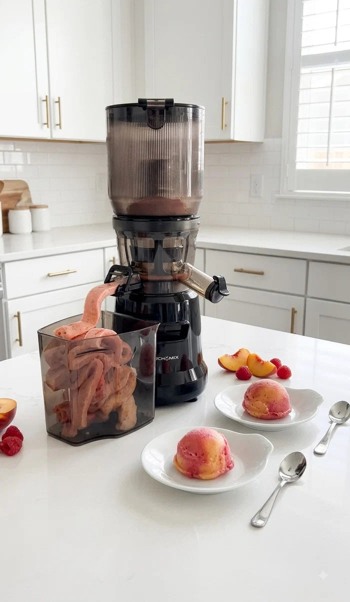Hands Free Cold Pressed Batch Juicer With Heavy Duty Motor with Citrus Juicer