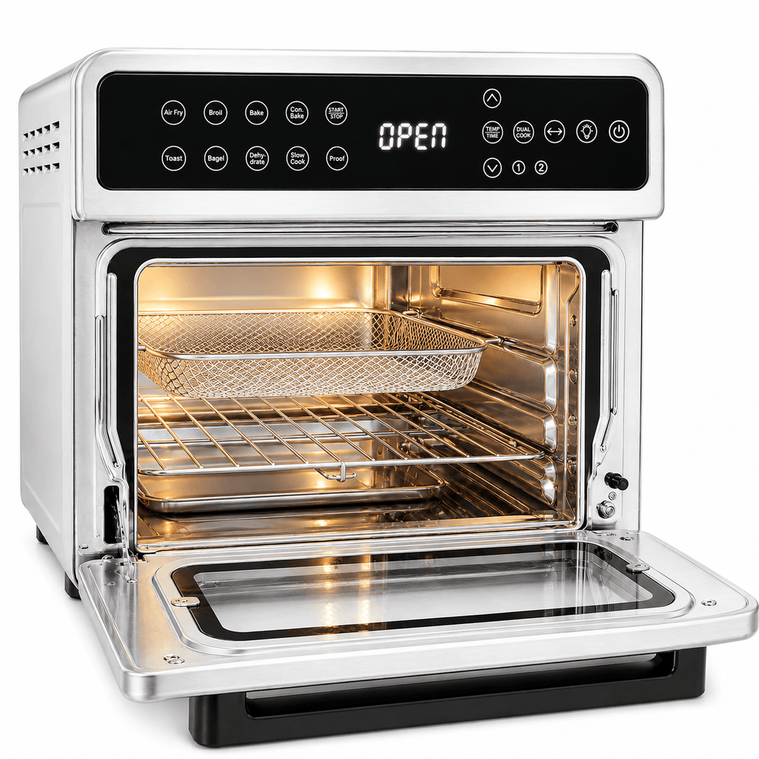All in one Large Capacity Professional Dehydrator & Air Fryer Oven -22L - Buchymix UK