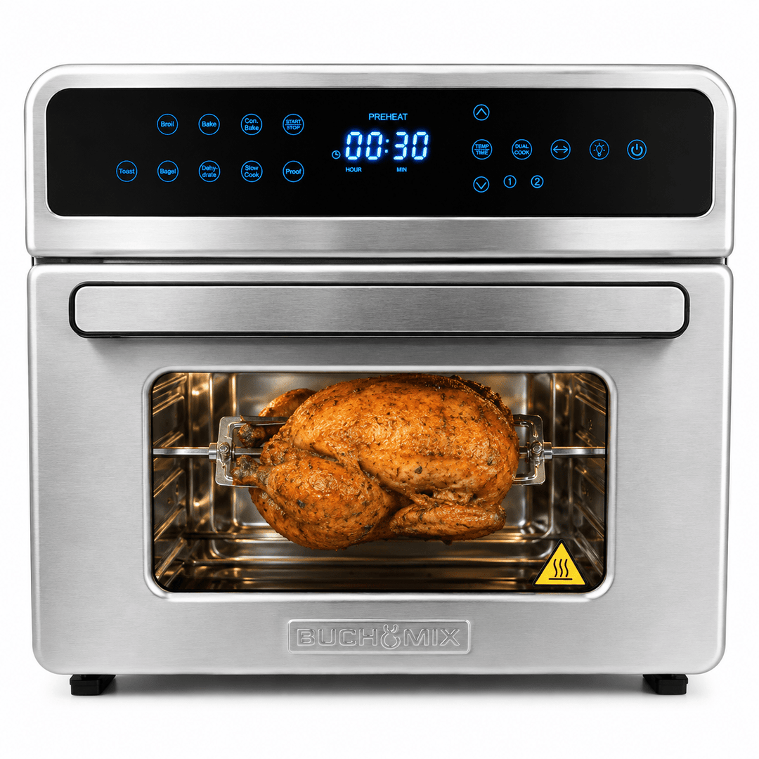 All in one Large Capacity Professional Dehydrator & Air Fryer Oven -22L - Buchymix UK