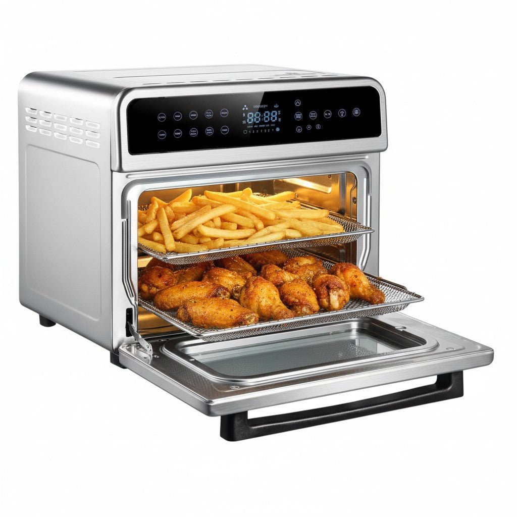 All in one Large Capacity Professional Dehydrator & Air Fryer Oven - 22L - Buchymix UK