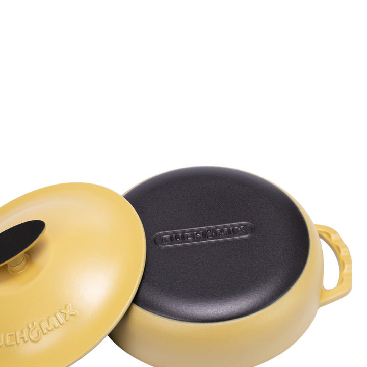 Full Set of 22-Piece Premium Enameled Cast Iron Cookware - Buchymix UK