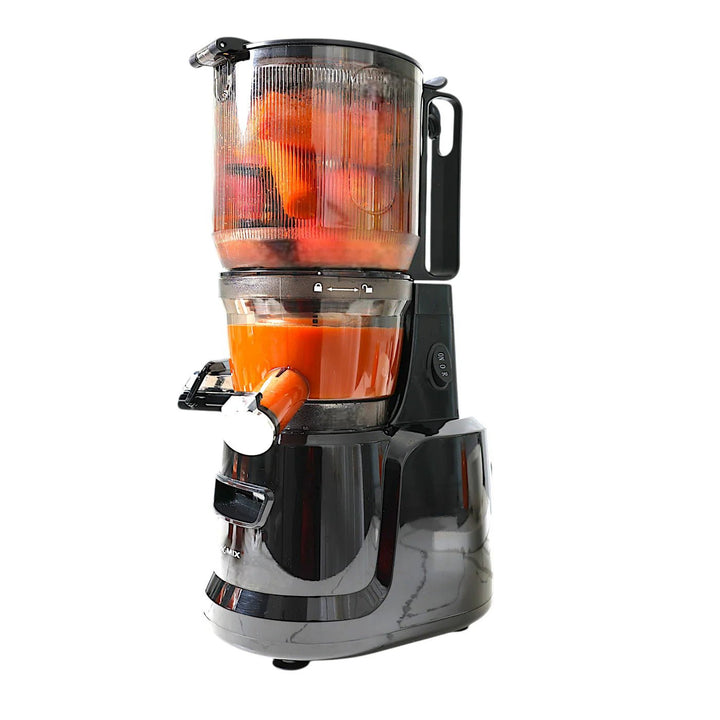 Hands Free Cold Pressed Batch Juicer With Heavy Duty Motor with Citrus Juicer - Buchymix UK