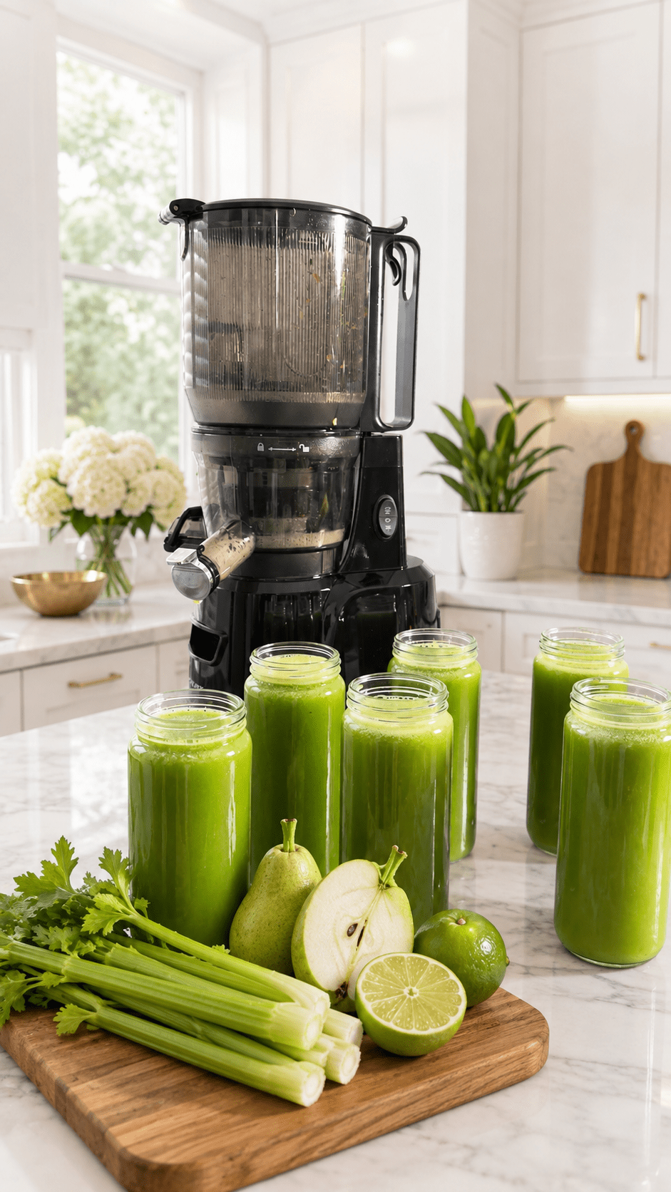 Multifunctional Hands Free Self Feeding Batch Juicer With Heavy Duty Motor - Buchymix UK