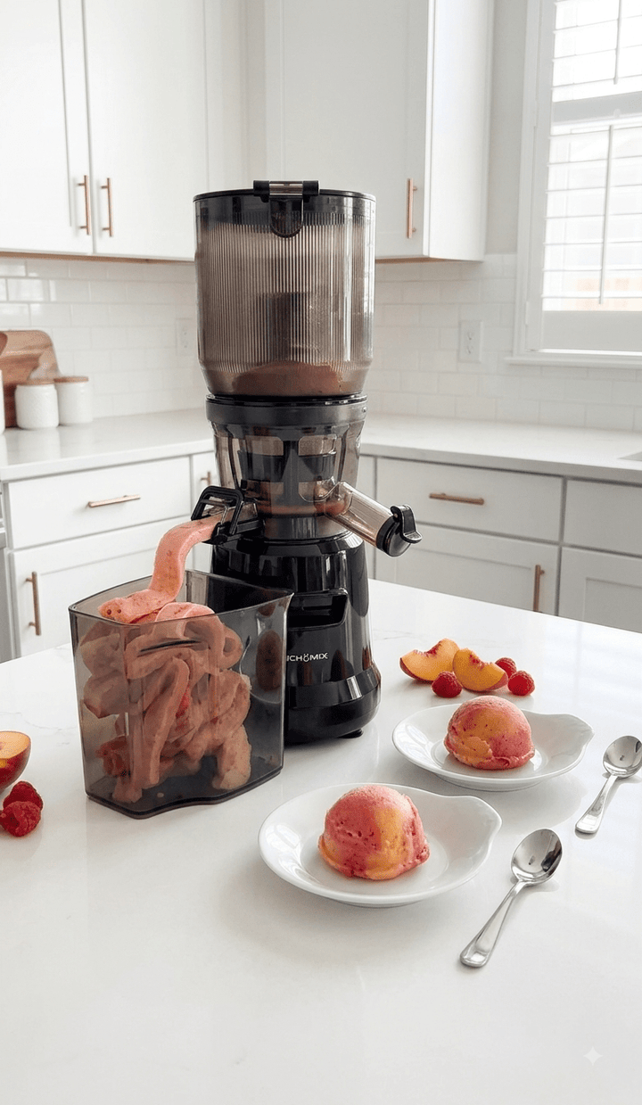 Multifunctional Hands Free Self Feeding Batch Juicer With Heavy Duty Motor - Buchymix UK