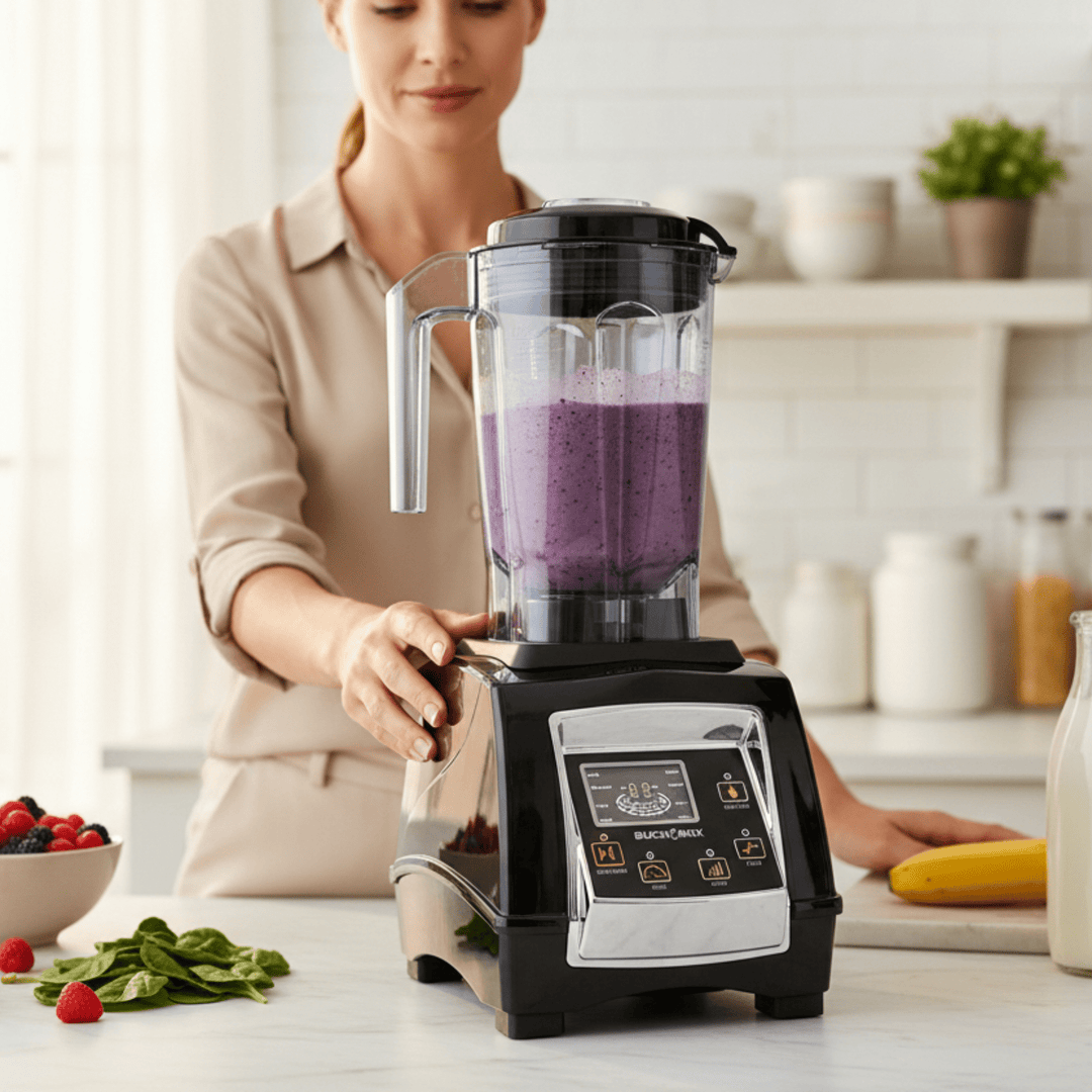 Powerful Utra Heavy Duty Turbocrush Blender - BPA Free - Buchymix UK