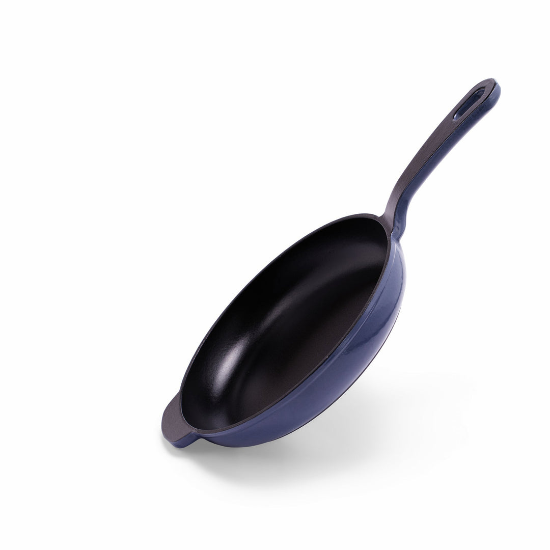 Premium Enameled Cast Iron Skillet - Buchymix UK