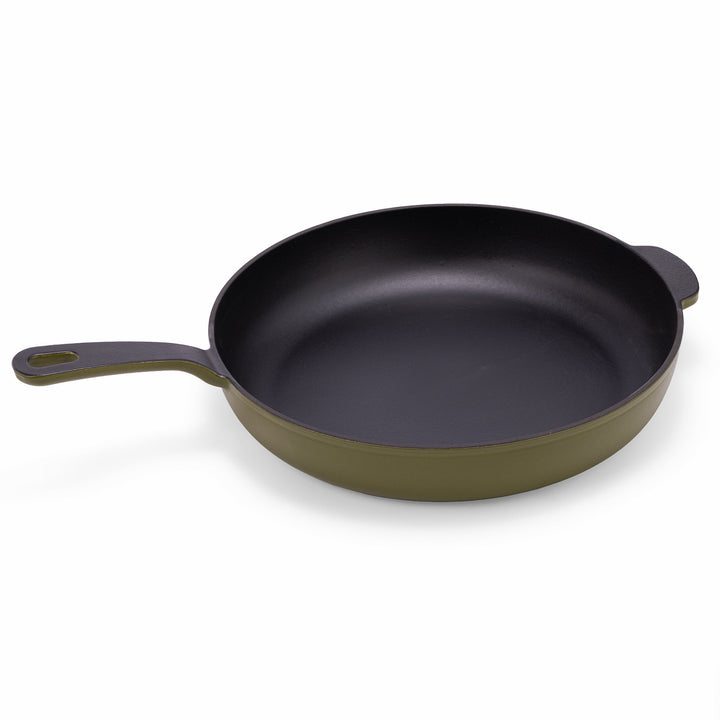 Premium Enameled Cast Iron Skillet - Buchymix UK