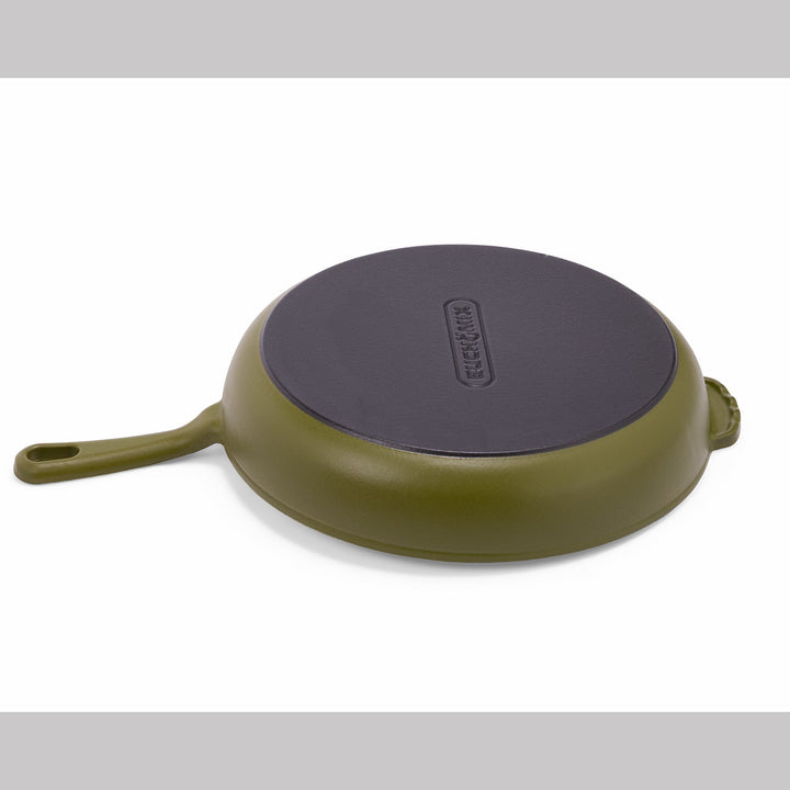 Premium Enameled Cast Iron Skillet - Buchymix UK