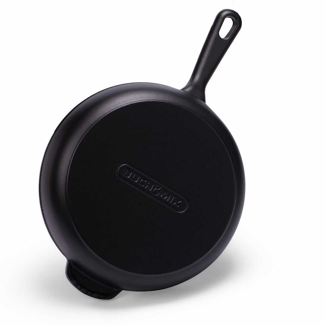 Premium Enameled Cast Iron Skillet - Buchymix UK