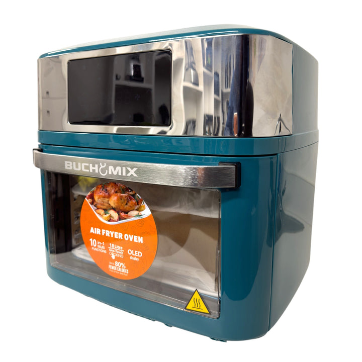 Premium Multifunction Smart Air Fryer Oven - All Stainless Steel Interior - Buchymix UK
