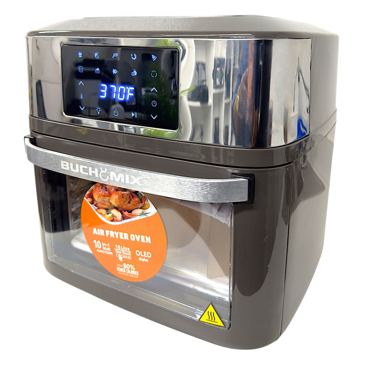 Premium Multifunction Smart Air Fryer Oven - All Stainless Steel Interior - Buchymix UK