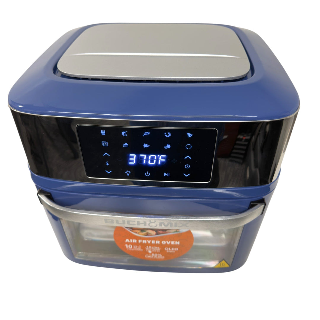 Premium Multifunction Smart Air Fryer Oven - All Stainless Steel Interior - Buchymix UK