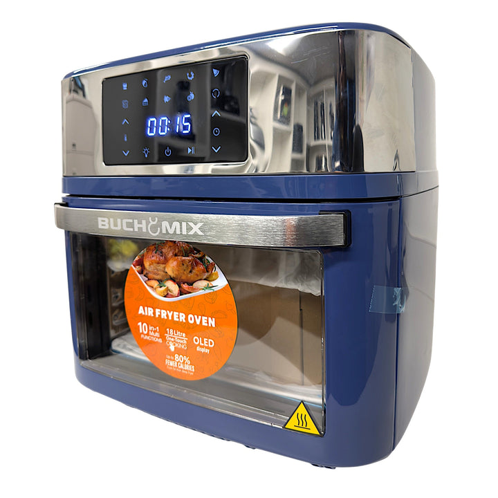 Premium Multifunction Smart Air Fryer Oven - All Stainless Steel Interior - Buchymix UK
