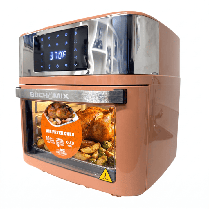 Premium Multifunction Smart Air Fryer Oven - All Stainless Steel Interior - Buchymix UK
