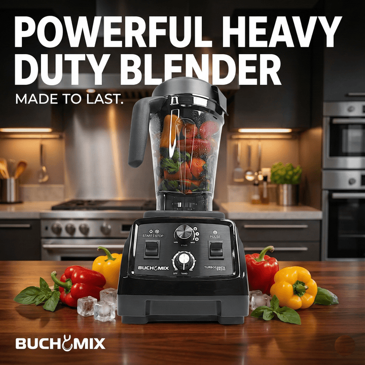 Super High Performance Blender Turbocrush (2025 UPGRADE) - Buchymix UK