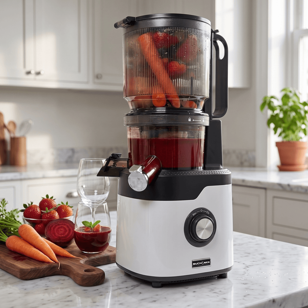 Ultra Heavy Duty XL Hands-Free Slow Juicer BJ23 (15 DAYS TO DELIVER) - Buchymix UK
