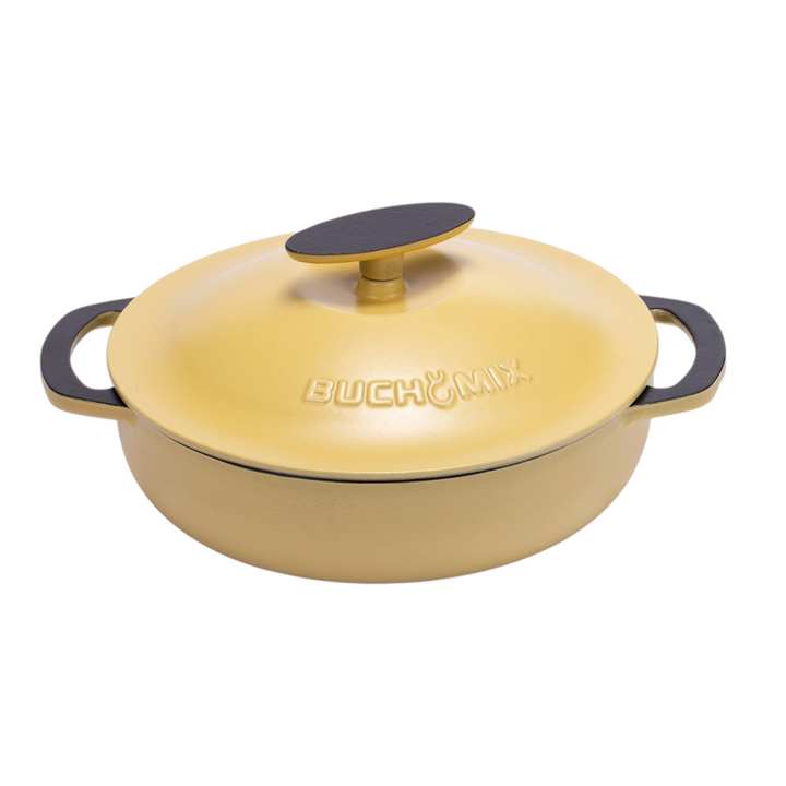 Full Set of 22-Piece Premium Enameled Cast Iron Cookware