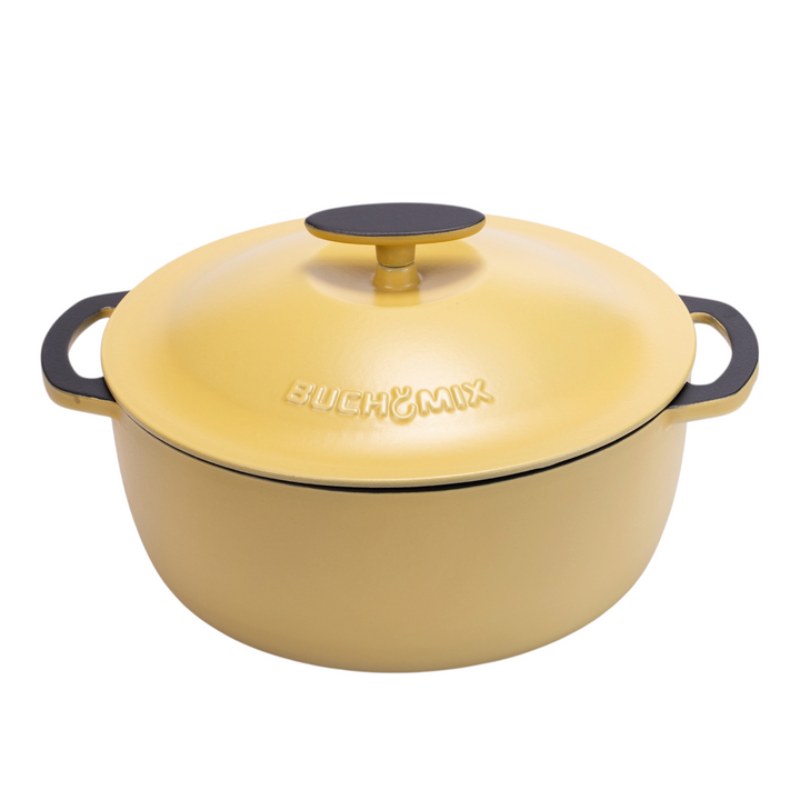 Full Set of 22-Piece Premium Enameled Cast Iron Cookware