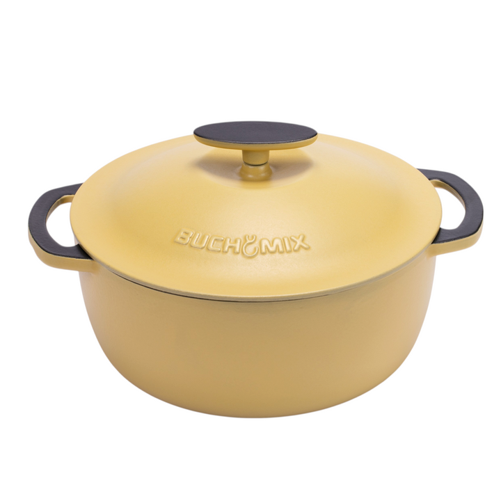Full Set of 22-Piece Premium Enameled Cast Iron Cookware